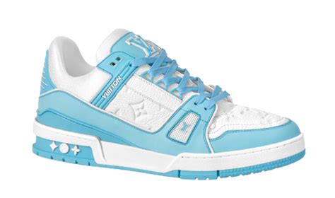 lv trainer baby blue